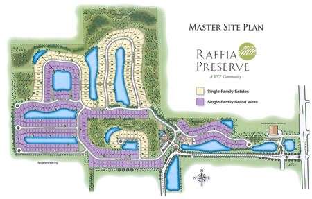 Raffia Preserve - map
